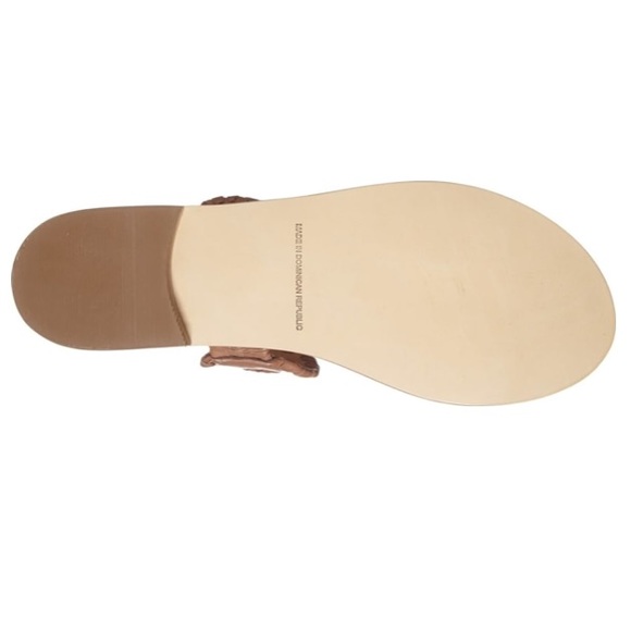 jack rogers // cognac leather double strap sandals - Picture 7 of 7